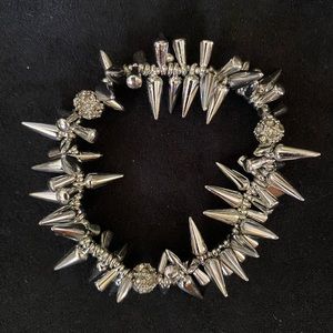 Stella & Dot Silver Renegade Cluster Bracelet